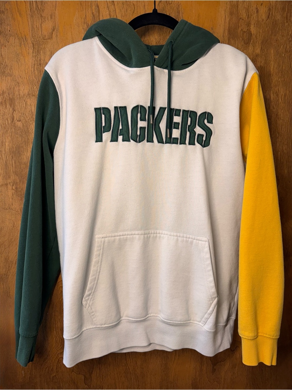Color Block Green Bay Packers Hoodie